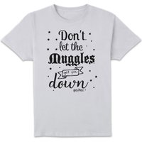Harry Potter Don't Let The Muggles Get You Down Men's T-Shirt - White - 5XL
Harry Potter Don't Let The Muggles Get You Down Men's T-Shirt - White - 5XL