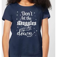 Harry Potter Don't Let The Muggles Get You Down Women's T-Shirt - Navy - S, Blue
Harry Potter Don't Let The Muggles Get You Down Women's T-Shirt - Navy - S, Blue