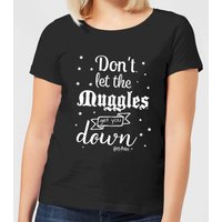 Harry Potter Don't Let The Muggles Get You Down Women's T-Shirt - Black - L
Harry Potter Don't Let The Muggles Get You Down Women's T-Shirt - Black - L