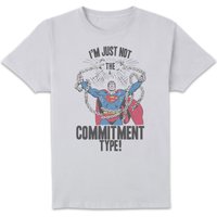 DC Originals Superman Commitment Type Men's T-Shirt - White - S
DC Originals Superman Commitment Type Men's T-Shirt - White - S