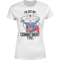 DC Originals Superman Commitment Type Women's T-Shirt - White - XS
DC Originals Superman Commitment Type Women's T-Shirt - White - XS