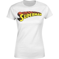 DC Superman Telescopic Crackle Logo Women's T-Shirt - White - M
DC Superman Telescopic Crackle Logo Women's T-Shirt - White - M