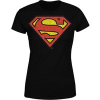 DC Originals Official Superman Crackle Logo Women's T-Shirt - Black - XXL
DC Originals Official Superman Crackle Logo Women's T-Shirt - Black - XXL
