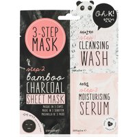 Трехэтапная маска для лица Oh K! 3 Step Mask 23 мл
Трехэтапная маска для лица Oh K! 3 Step Mask 23 мл