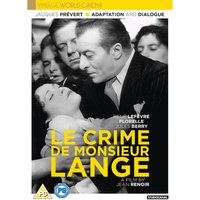 Le Crime De Monsieur Lange
Le Crime De Monsieur Lange