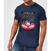 Marvel Thor Ragnarok Champions Poster Men's T-Shirt - Navy - XS, Blue
Marvel Thor Ragnarok Champions Poster Men's T-Shirt - Navy - XS, Blue