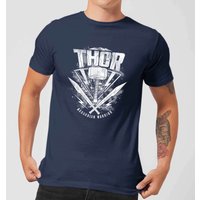 Marvel Thor Ragnarok Thor Hammer Logo Men's T-Shirt - Navy - XS, Blue
Marvel Thor Ragnarok Thor Hammer Logo Men's T-Shirt - Navy - XS, Blue
