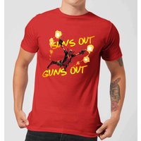 Marvel Deadpool Suns Out Guns Out Men's T-Shirt - Red - XS
Marvel Deadpool Suns Out Guns Out Men's T-Shirt - Red - XS