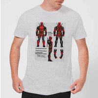 Marvel Deadpool Action Figure Plans Men's T-Shirt - Grey - XS - Grey
Marvel Deadpool Action Figure Plans Men's T-Shirt - Grey - XS - Grey