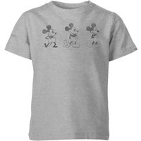 Disney Evolution Three Poses Kids' T-Shirt - Grey - 7-8 Years 
Disney Evolution Three Poses Kids' T-Shirt - Grey - 7-8 Years