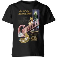 Disney Disney Princess Cinderella Retro Poster Kids' T-Shirt - Black - 3-4 Years - Black
Disney Disney Princess Cinderella Retro Poster Kids' T-Shirt - Black - 3-4 Years - Black