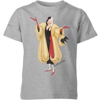 Disney 101 Dalmatians Cruella De Vil Kids' T-Shirt - Grey - 5-6 Years - Grey
Disney 101 Dalmatians Cruella De Vil Kids' T-Shirt - Grey - 5-6 Years - Grey