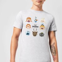 Disney Frozen Emoji Heads Men's T-Shirt - Grey - XS
Disney Frozen Emoji Heads Men's T-Shirt - Grey - XS