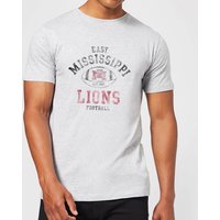 East Mississippi Community College Lions Distressed Football Men's T-Shirt - Grey - XS
East Mississippi Community College Lions Distressed Football Men's T-Shirt - Grey - XS