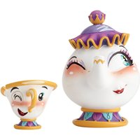 Miss Mindy Mrs. Potts and Chip Figurine
Miss Mindy Mrs. Potts and Chip Figurine