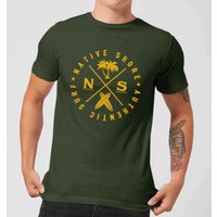 Native Shore Authentic Surf Circle Men's T-Shirt - Forest Green - XS - Forest Green
Native Shore Authentic Surf Circle Men's T-Shirt - Forest Green - XS - Forest Green