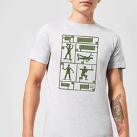 Toy Story Plastic Platoon Men's T-Shirt - Grey - XS
Toy Story Plastic Platoon Men's T-Shirt - Grey - XS