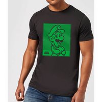 Nintendo Super Mario Luigi Retro Line Art Men's T-Shirt - Black - XS
Nintendo Super Mario Luigi Retro Line Art Men's T-Shirt - Black - XS