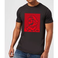 Nintendo Super Mario Mario Retro Line Art Men's T-Shirt - Black - XS
Nintendo Super Mario Mario Retro Line Art Men's T-Shirt - Black - XS