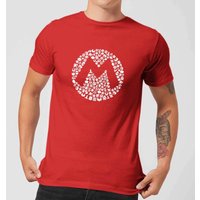 Nintendo Super Mario Mario Items Logo Men's T-Shirt - Red - XS
Nintendo Super Mario Mario Items Logo Men's T-Shirt - Red - XS