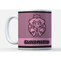 Nintendo Super Mario Princess Peach Retro Line Art Colour Mug
Nintendo Super Mario Princess Peach Retro Line Art Colour Mug
