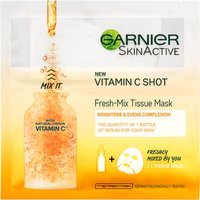 Garnier Fresh-Mix Brightening Face Sheet Shot Mask with Vitamin C 33g
Garnier Fresh-Mix Brightening Face Sheet Shot Mask with Vitamin C 33g