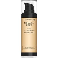 Max Factor Miracle Prep Illuminating and Hydrating Primer 30ml
Max Factor Miracle Prep Illuminating and Hydrating Primer 30ml