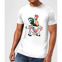 Disney Moana Hei Hei and Pua Men's T-Shirt - White - XS
Disney Moana Hei Hei and Pua Men's T-Shirt - White - XS