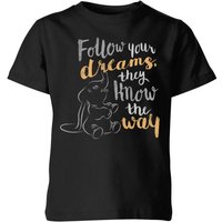 Dumbo Follow Your Dreams Kids' T-Shirt - Black - 9-10 Years
Dumbo Follow Your Dreams Kids' T-Shirt - Black - 9-10 Years