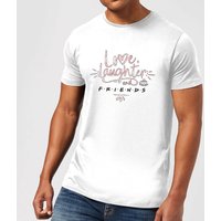 Friends Love Laughter Men's T-Shirt - White - XS - White
Friends Love Laughter Men's T-Shirt - White - XS - White
