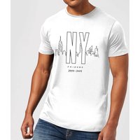 Friends NY Skyline Men's T-Shirt - White - XS
Friends NY Skyline Men's T-Shirt - White - XS