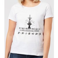 Friends Fountain Sketch Women's T-Shirt - White - XL
Friends Fountain Sketch Women's T-Shirt - White - XL