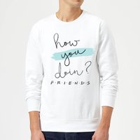 Friends How You Doin Sweatshirt - White - L
Friends How You Doin Sweatshirt - White - L