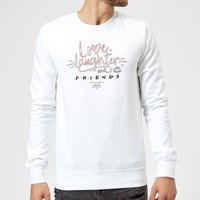Friends Love Laughter Sweatshirt - White - XL
Friends Love Laughter Sweatshirt - White - XL