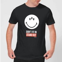 Smiley World Slogan Don't Fit In, Stand Out Men's T-Shirt - Black - XS - Black
Smiley World Slogan Don't Fit In, Stand Out Men's T-Shirt - Black - XS - Black