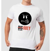 Smiley World Slogan Disobey Men's T-Shirt - White - XS - White
Smiley World Slogan Disobey Men's T-Shirt - White - XS - White