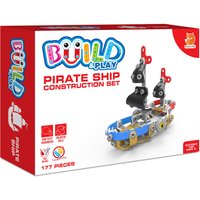 Build & Play Kids Pirate Ship Construction Set Toy
Build & Play Kids Pirate Ship Construction Set Toy