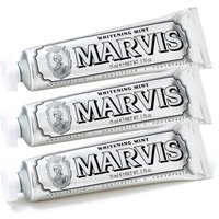 Набор Отбеливающая зубная паста с мятой Bundle Marvis Whitening Mint Toothpaste (3 х 85 мл)
Набор Отбеливающая зубная паста с мятой Bundle Marvis Whitening Mint Toothpaste (3 х 85 мл)