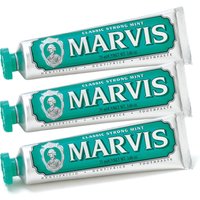 Набор Зубная паста с насыщенным вкусом мяты Marvis Classic Strong Mint Toothpaste Bundle (3 х 85 мл) 
Набор Зубная паста с насыщенным вкусом мяты Marvis Classic Strong Mint Toothpaste Bundle (3 х 85 мл)