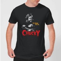Chucky My Friends Call Me T-Shirt - XS, Black
Chucky My Friends Call Me T-Shirt - XS, Black