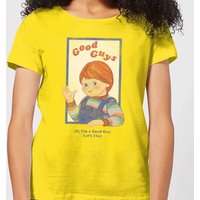 Chucky Good Guys Retro Women's T-Shirt - Yellow - S
Chucky Good Guys Retro Women's T-Shirt - Yellow - S