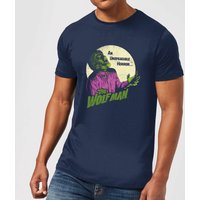 Universal Monsters The Wolfman Retro Men's T-Shirt - Navy - L, Blue
Universal Monsters The Wolfman Retro Men's T-Shirt - Navy - L, Blue
