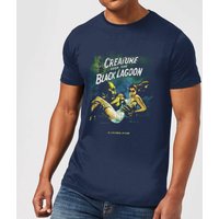 Universal Monsters Creature From The Black Lagoon Vintage Poster Men's T-Shirt - Navy - XS, Blue 
Universal Monsters Creature From The Black Lagoon Vintage Poster Men's T-Shirt - Navy - XS, Blue