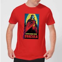 Universal Monsters Dracula Retro Men's T-Shirt - Red - XS
Universal Monsters Dracula Retro Men's T-Shirt - Red - XS