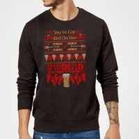 Shaun Of The Dead You've Got Red On You Christmas Sweater - Black - XL
Shaun Of The Dead You've Got Red On You Christmas Sweater - Black - XL