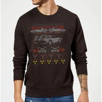Back To The Future Back In Time for Christmas Sweater - Black - L
Back To The Future Back In Time for Christmas Sweater - Black - L