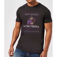 The Big Lebowski Happy Birthday The Jesus Men's T-Shirt - Black - XS - Black
The Big Lebowski Happy Birthday The Jesus Men's T-Shirt - Black - XS - Black