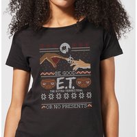 E.T. the Extra-Terrestrial Be Good or No Presents Women's T-Shirt - Black - 3XL
E.T. the Extra-Terrestrial Be Good or No Presents Women's T-Shirt - Black - 3XL