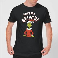 The Grinch Dont Be A Grinch Men's Christmas T-Shirt - Black - XS 
The Grinch Dont Be A Grinch Men's Christmas T-Shirt - Black - XS