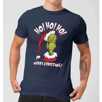 The Grinch Ho Ho Ho Men's Christmas T-Shirt - Navy - XS, Blue
The Grinch Ho Ho Ho Men's Christmas T-Shirt - Navy - XS, Blue